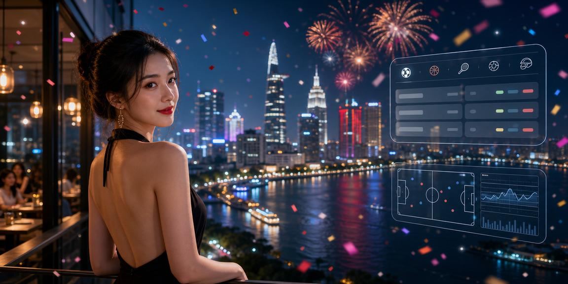 Người chơi tại TP Hồ Chí Minh tham khảo khuyến mãi 8040 trên điện thoại trong quán cà phê